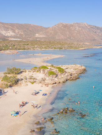 Rent a car and visit Elafonisi