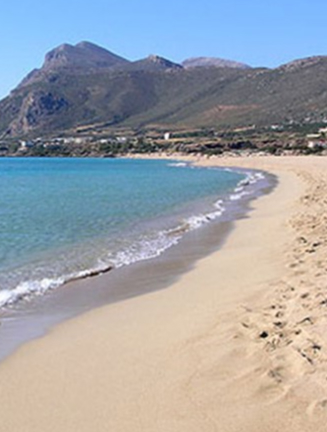 Rent a car and visit Phalasarna beach